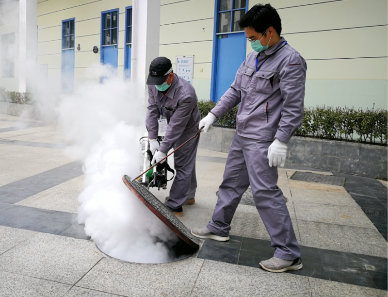 大力消杀“四害” 维护健康环境