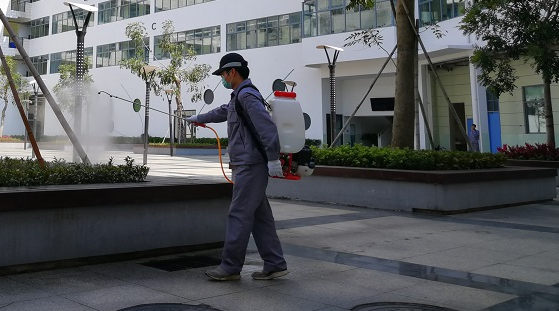 街道开展冬季灭蚊防疾病